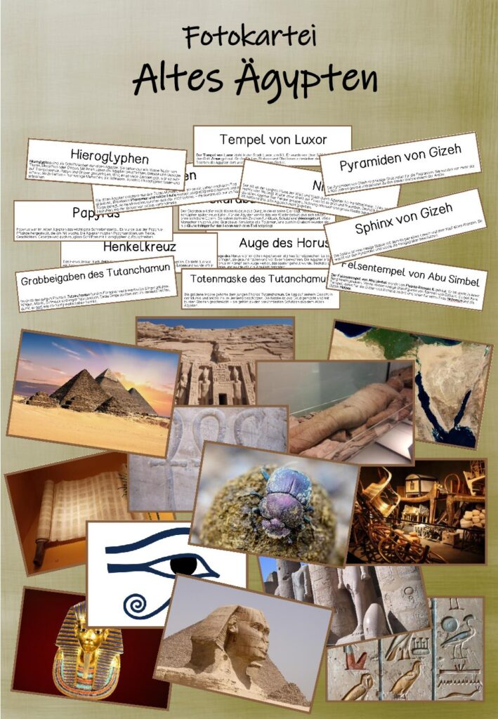 Fotokartei „Altes Ägypten“