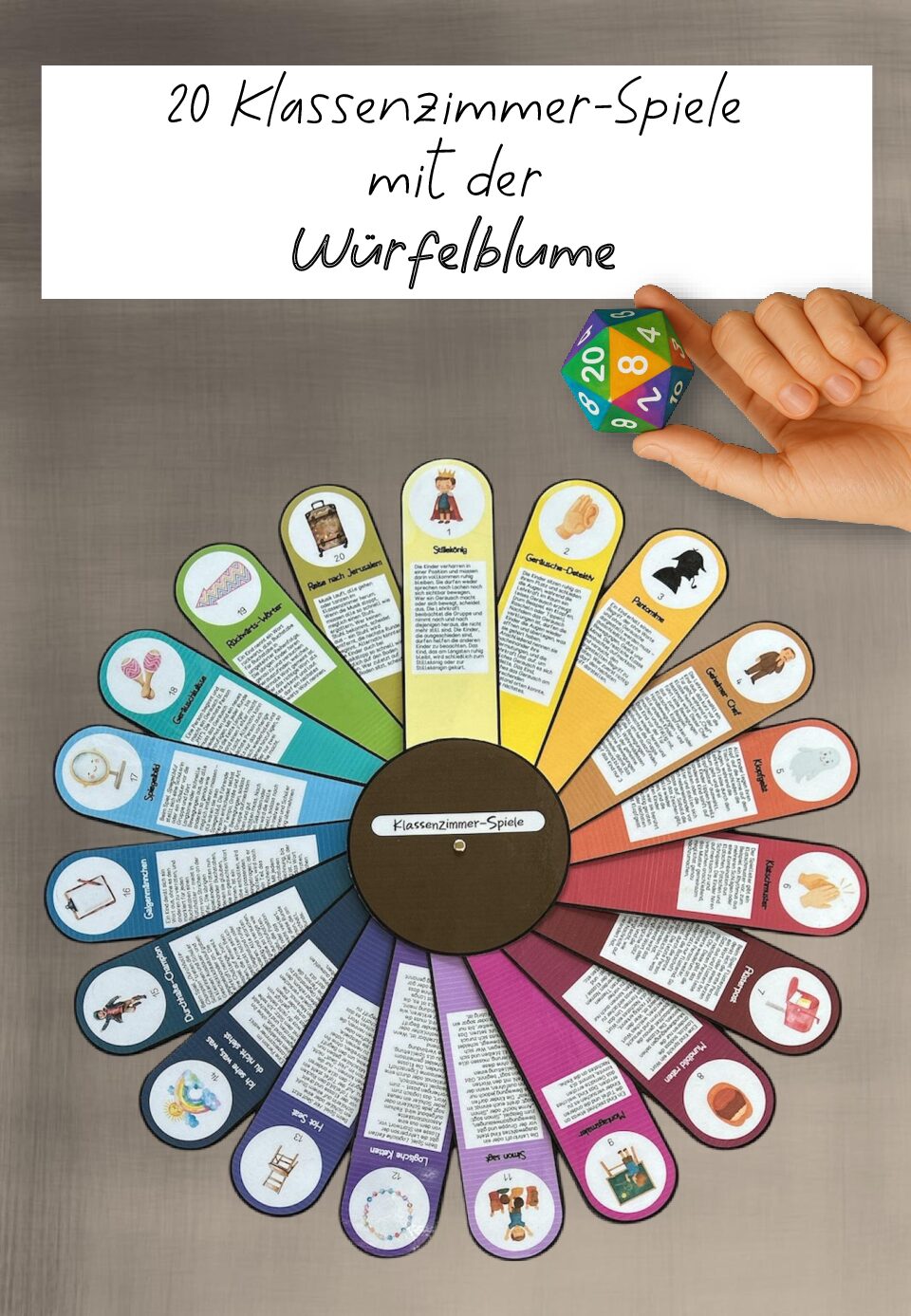 20 Klassenzimmer-Spiele für die kurze Bewegungspause 1.-4. Klasse
